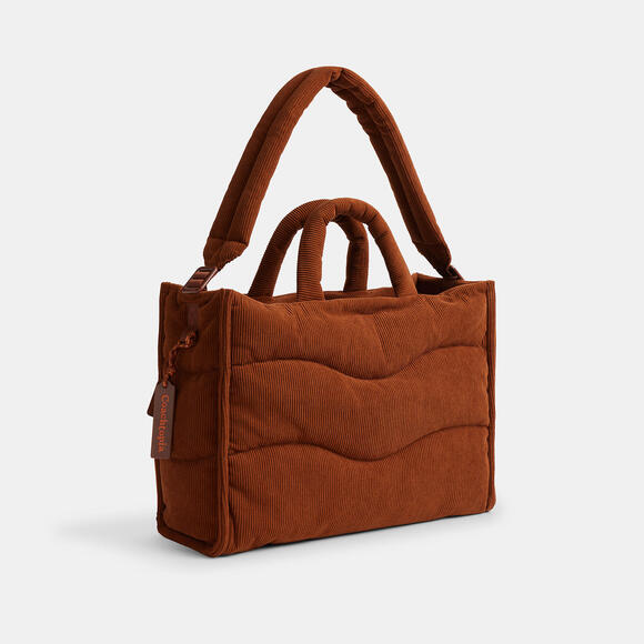 Coachtopia Loop Tote With Wavy Quilting In Corduroy - Picture 2 of 10